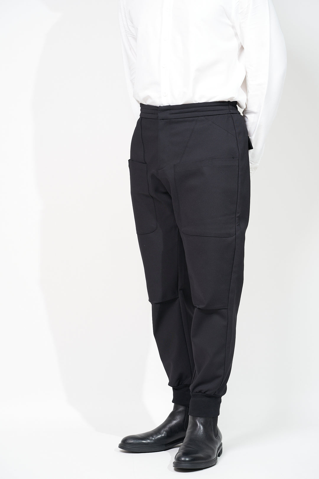 Stealth Black Tech Track Pants