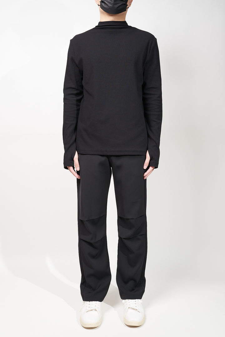 Tokyo A:M Ribbed Mock Neck