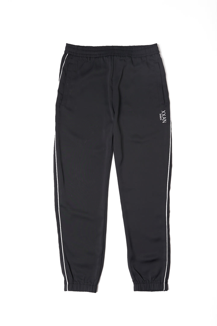 Light & Shadow Collection Essential Black Track Pants