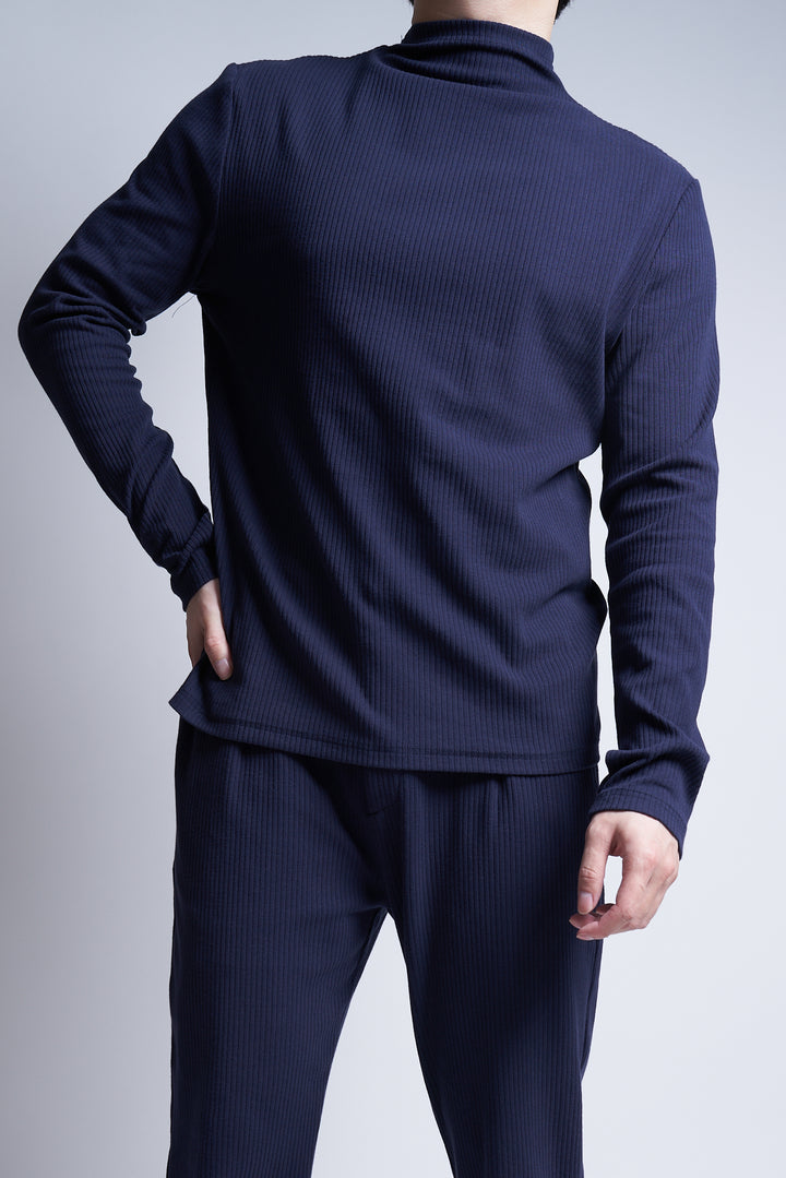 Tokyo A:M Ribbed Mock Neck