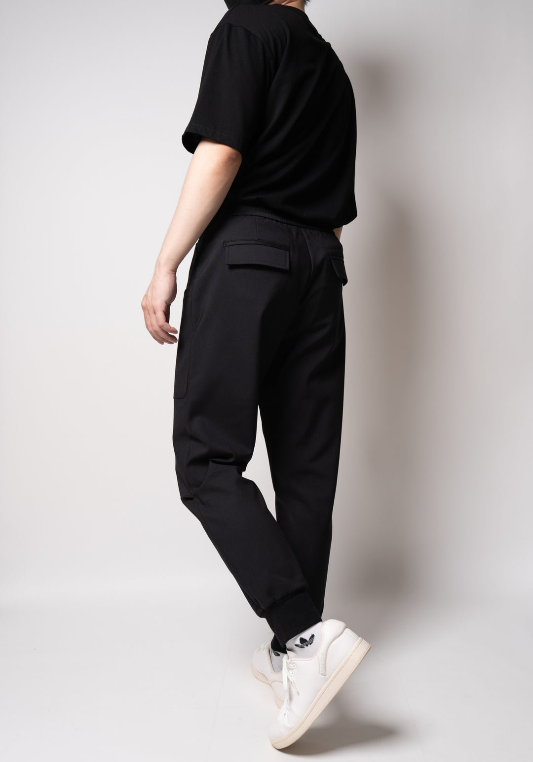 Stealth Black Tech Track Pants